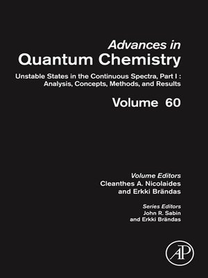 cover image of Unstable States in the Continuous Spectra. Analysis, Concepts, Methods and Results